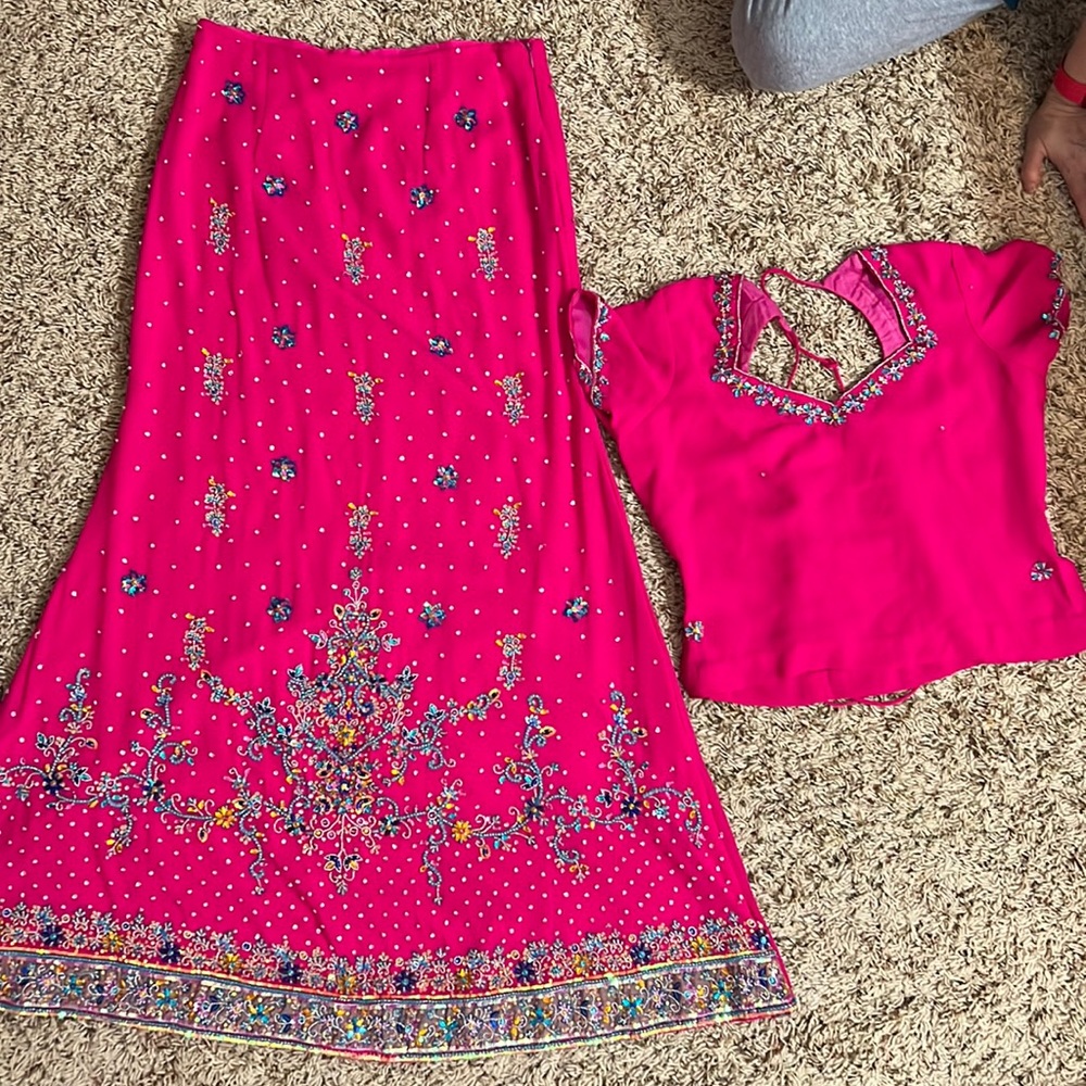 Lehenga choli with blouse